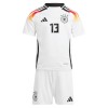 Original Trikotsatz Deutschland Muller 13 Heimtrikot EURO 2024 Für Kinder